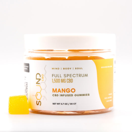 Sound CBD Gummies Mango Flavor